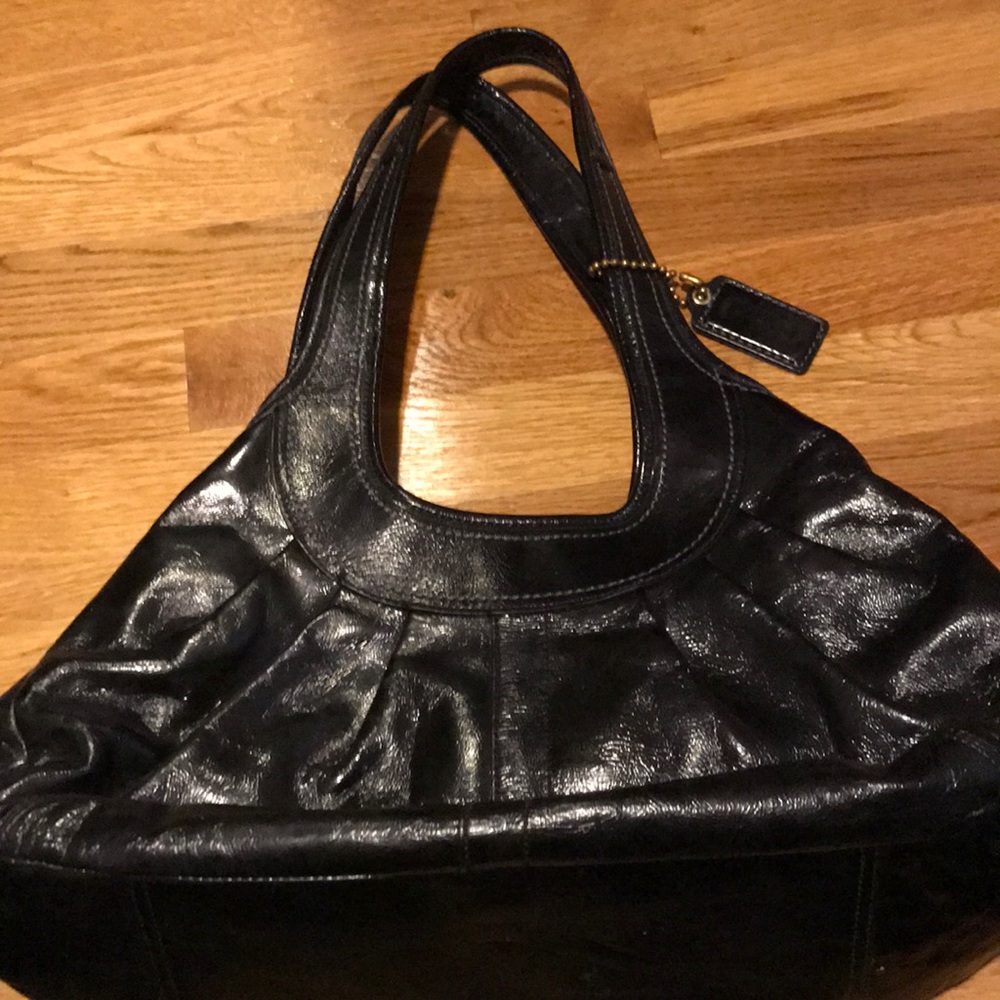 Coach patent bag